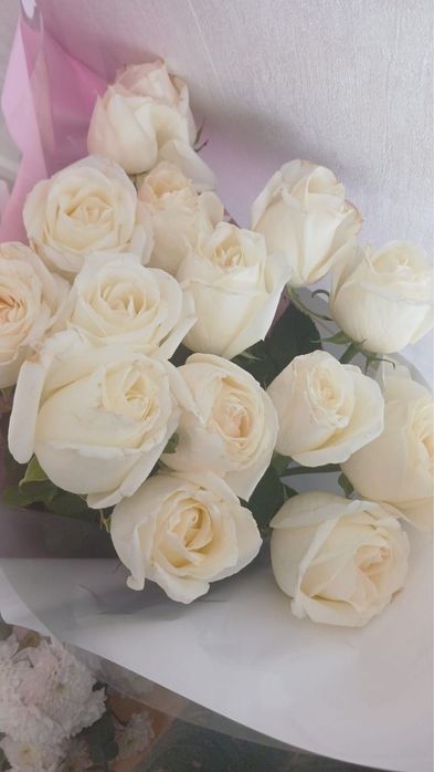 цветы жывие свежые