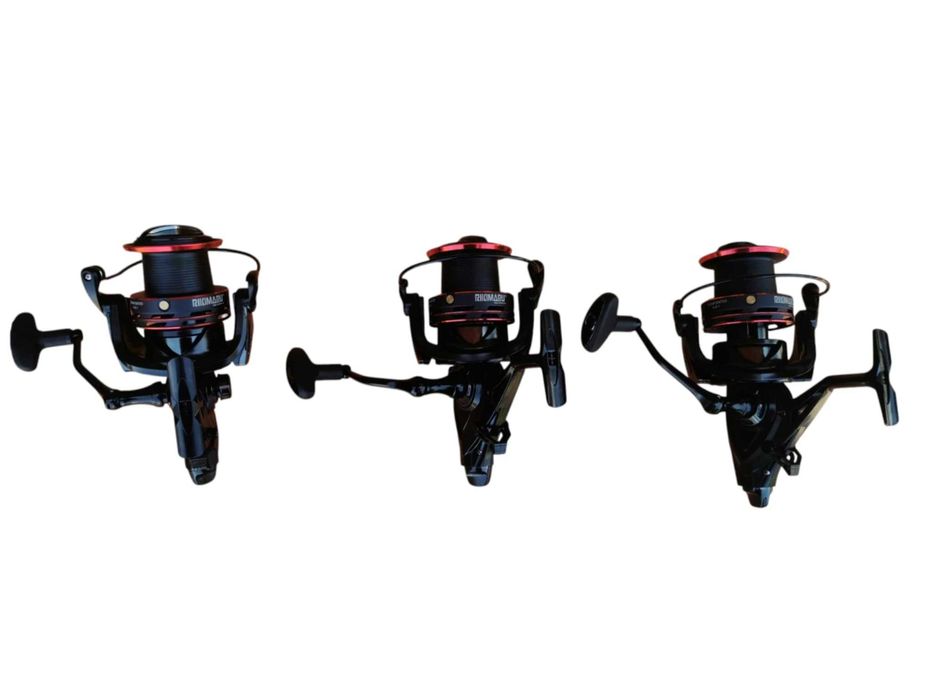 Три шарански макари с двоен аванс и 9 лагера LM 8000