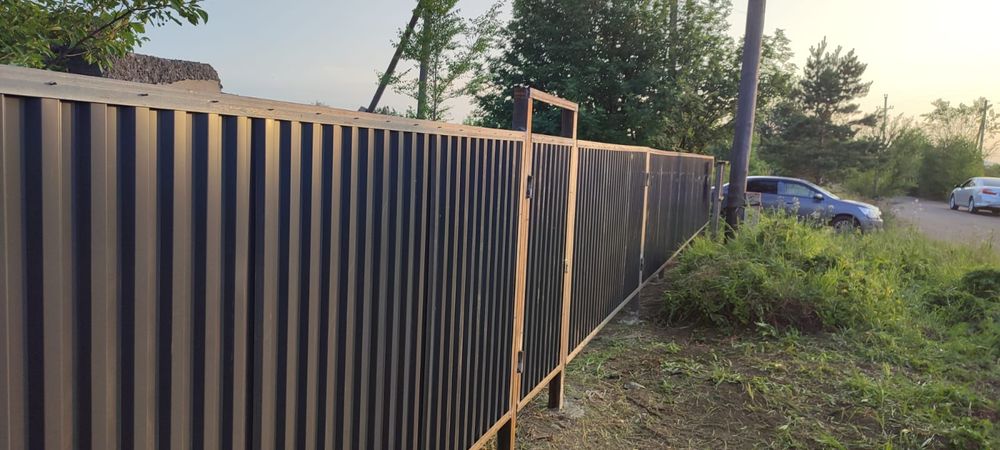 Делаю забор и прочее