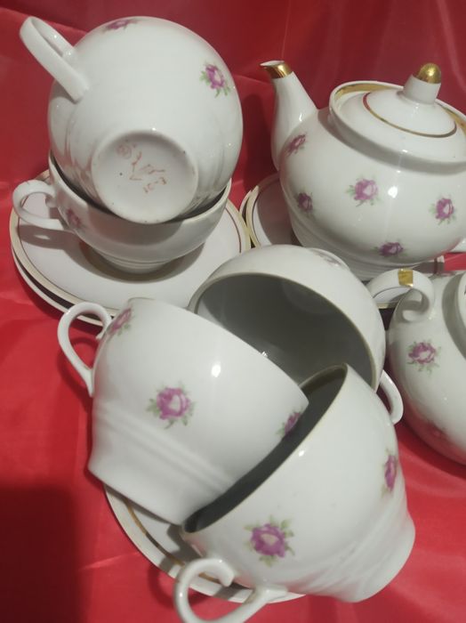 Чайный сервиз середины прошлого века