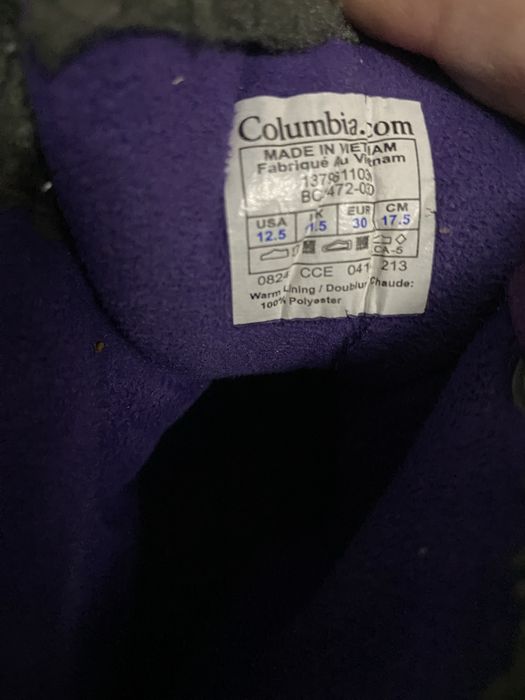 Ghete cizme columbia marime 30