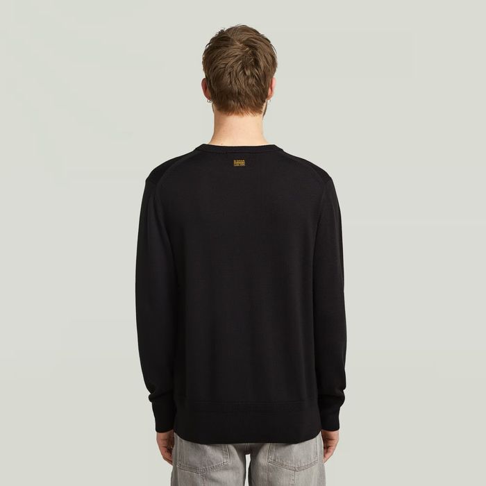 100% мерино вълна G-Star RAW Premium Core ОРИГИНАЛ мъжки пуловер M/L/X