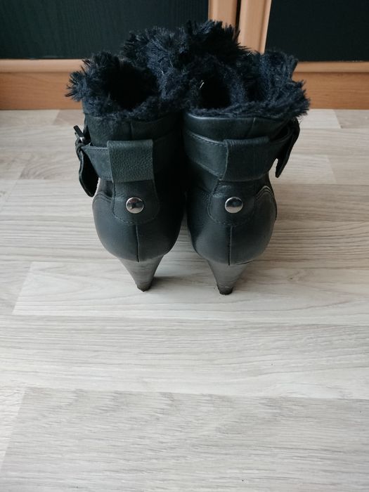 Botine dama din piele naturală mărime 39