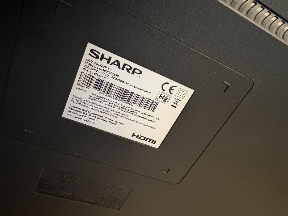 TV smart 4k Sharp, diagonala 102cm