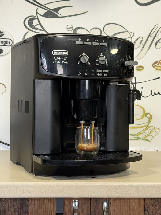 Кафемашина кафе автомат delonghi caffe cortina с гаранция