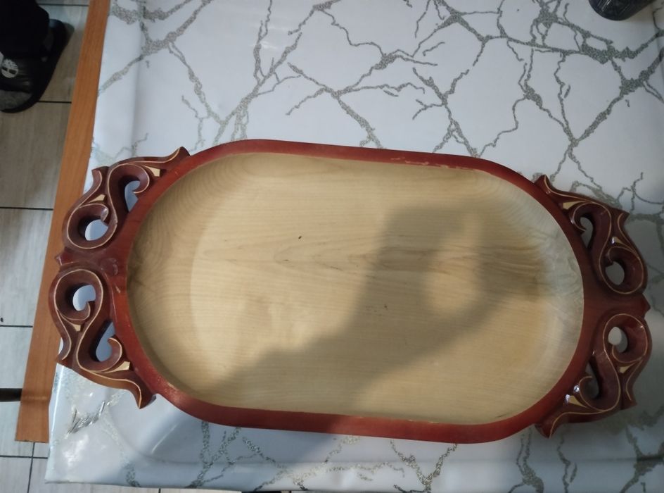 Набор из дерева и остау