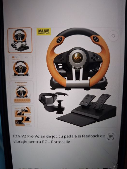 Vand volan gaming