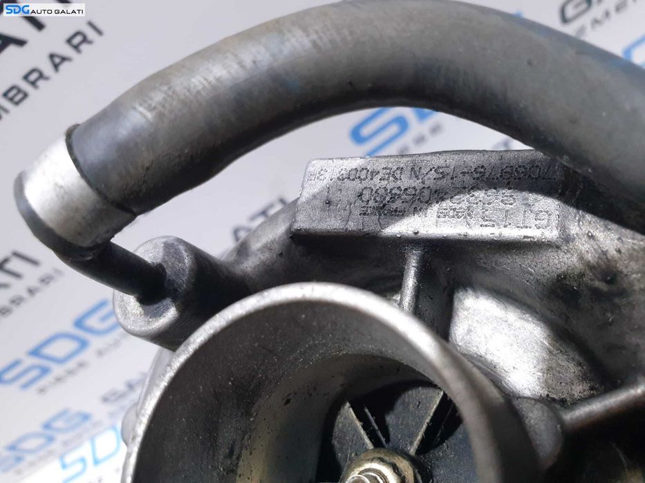 Turbo Turbina Turbosuflanta Peugeot 307 2.0 HDI 66 KW 2002 - 2008 Cod 9632406680 [B3808]