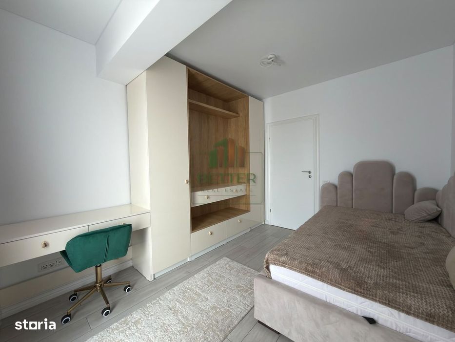 Apartament de vanzare 3 camere - mobilat și utilat ,Popesti Leordeni