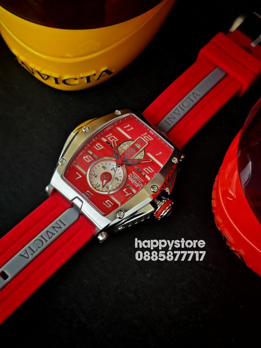 INVICTA RACING Monza Red 57 mm, Инвикта нов ръчен часовник