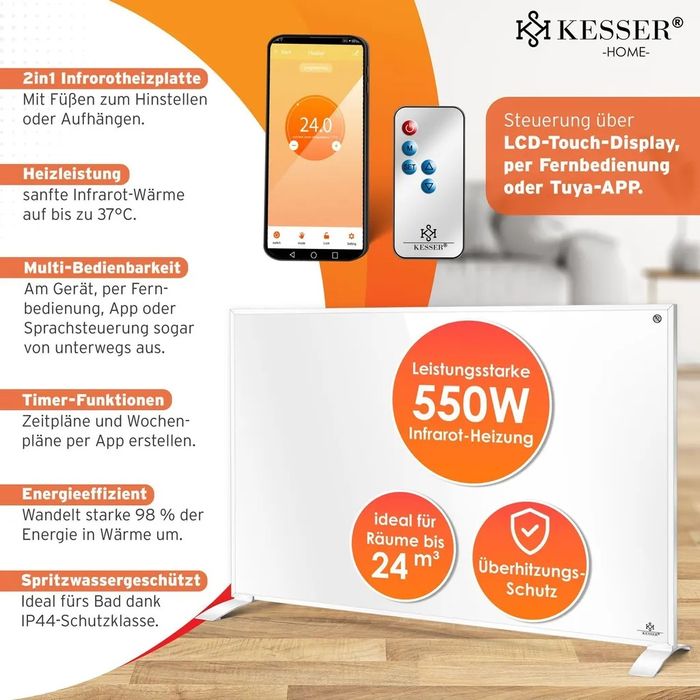 Panou radiant wifi 60/90,550W