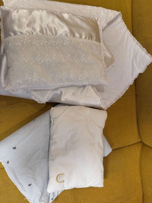 2 нови бебешки одеяла – за изписване и за количка