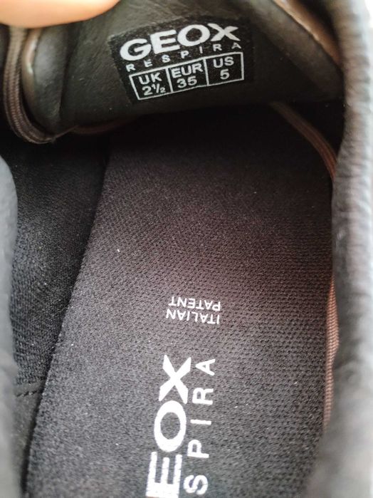 Geox кожени обувки размер 35