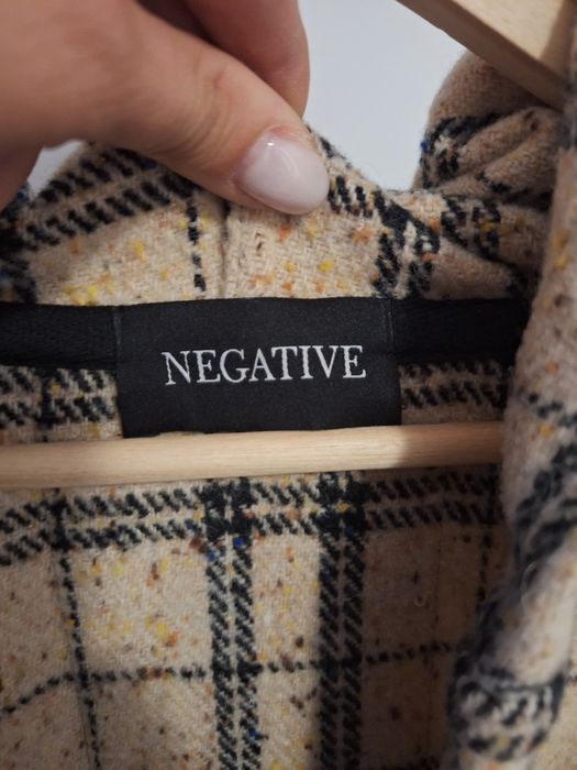 Палто с колан Negative