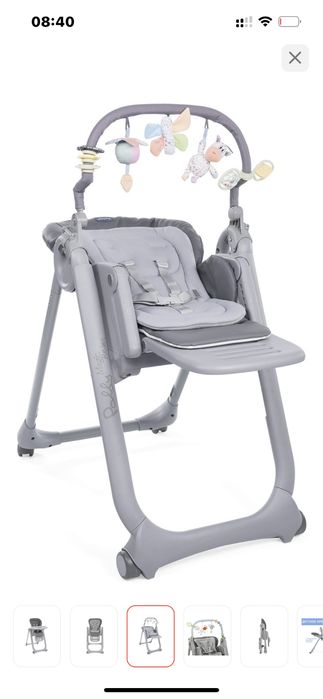 Детский стульчик для кормления CHICCO POLLY MAGIC RELAX