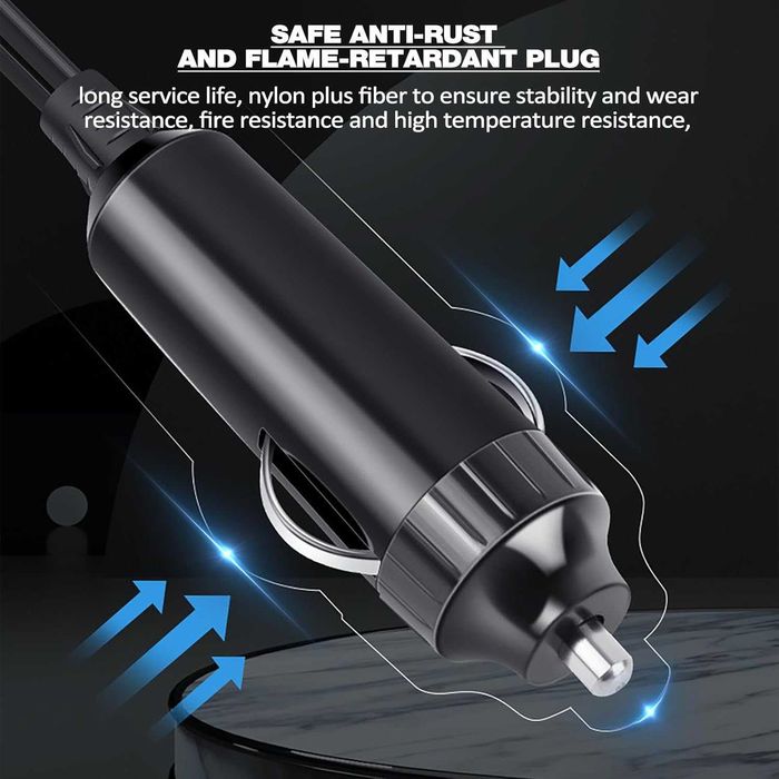 Автомобилен Инвертор/Преобразувател на напрежение 12V/24V към 220V.