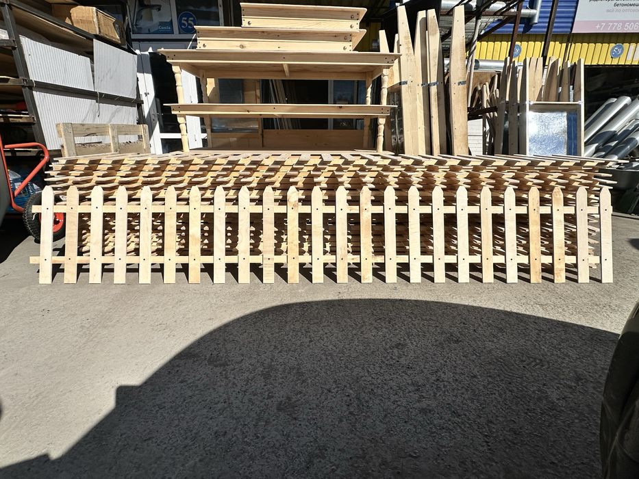 Штакетники, заборы