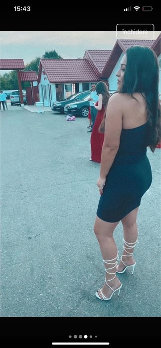 Rochie bandage neagra