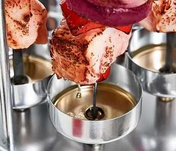 Электрическая шашлычница 8+8 шампур Osman OS-08 shashlichnitsa