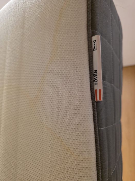 Saltea fermitate medie 160x200, 24 cm, arcuri pocket — stare bună