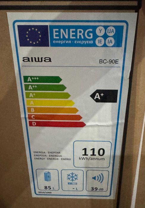 Холодильник AIWA BC-90E DeFrost 85 л A+