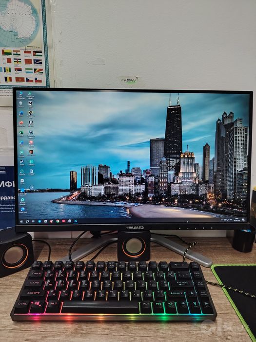 Игровой ПК + монитор 24" — готовый комплект