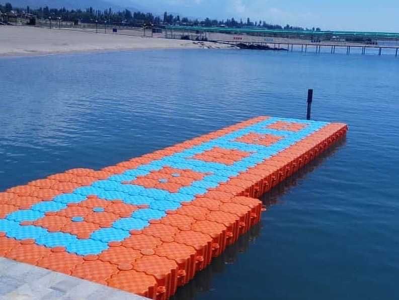 Мост из пластика (понтоны от производителя)