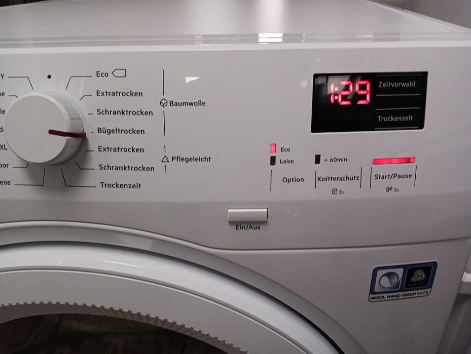 Чисто нова сушилня с термопомпа АЕГ Aeg Series 8000 A+++ 8кг ГАРАНЦИЯ