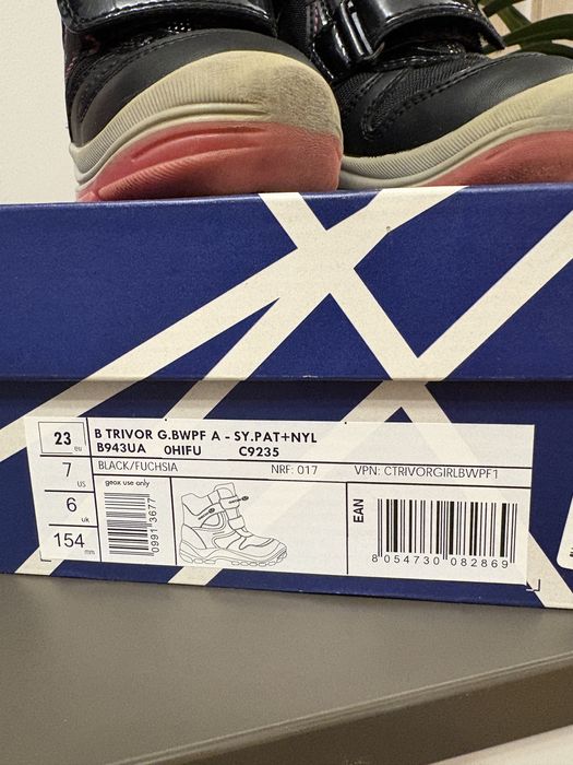 Cizme ghete iarna Geox fete 23