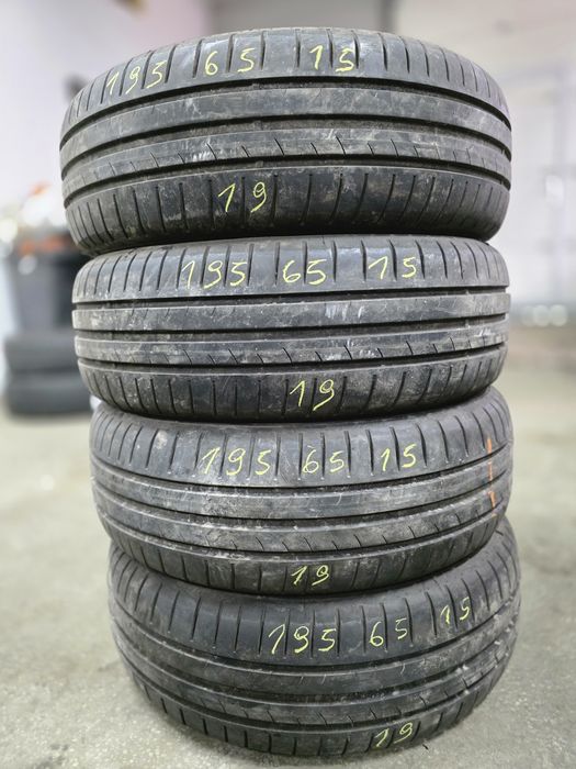 4x 195/65/15 VARA DUNLOP 2019 Stare excelenta