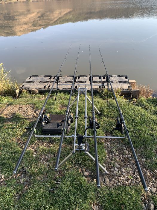 Lansete Maver si molinete Shimano  2 buc