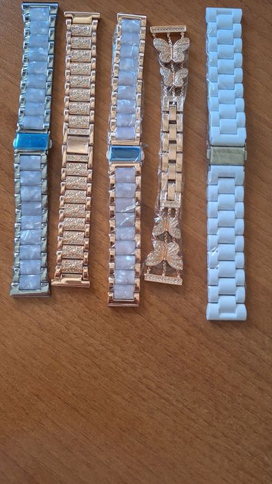 Метални титаниеви керамични и силиконови каишки Huawei GT5/GT5pro/4