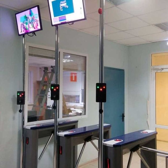 Установка алкотестера для СКУД систем