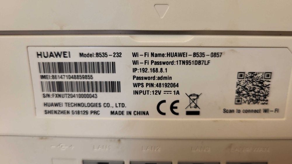 HUAWEI 4G Router cu sim B535-232 liber de retea Router