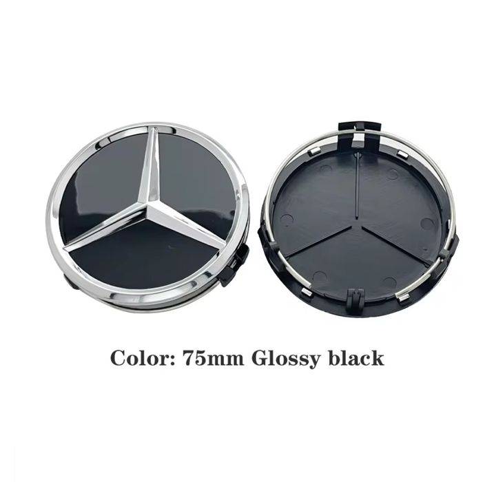 Set 4 Capace jante Mercedes - Benz 75mm Capace Jante Aliaj