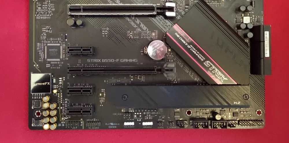 Ryzen 5 5800X + ASUS ROG STRIX B550-F + 32GB DDR4 / опц 64GB NVMe WiFi