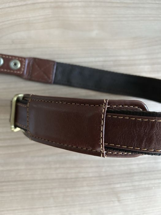 Мъжка кожена чанта за лаптоп и документи Visconti