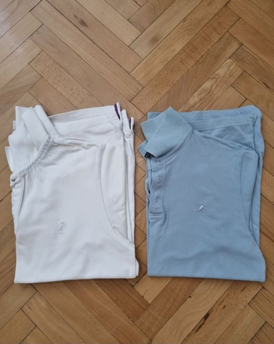 НАМАЛЕНИЕ! Оригинална мъжка поло тениска Kangol / Размер Л