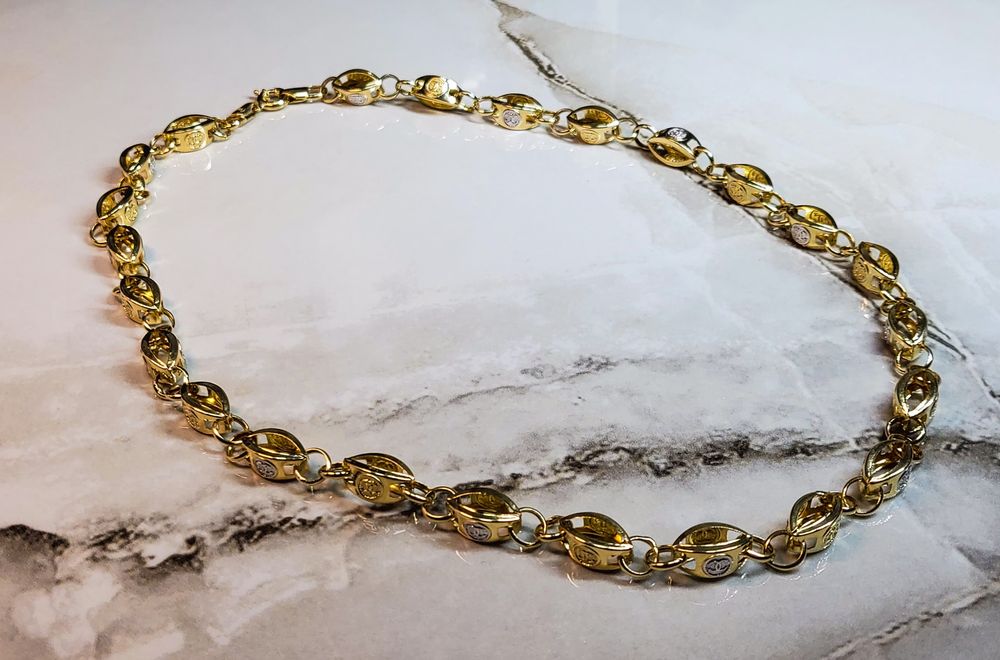 Lănțișor Bărbătesc „Eleganță Grecească” din Aur 14K – 14,80 g