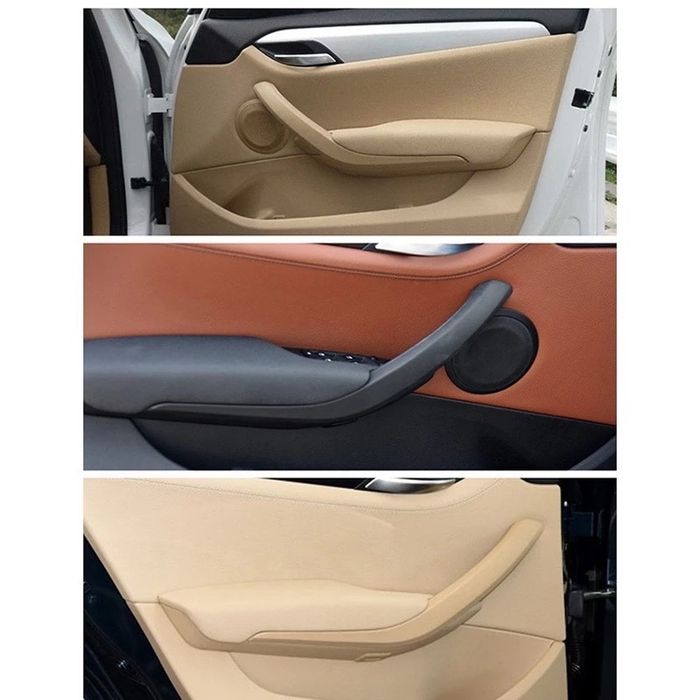 Set Manere trim ornament usa sofer pasager crom negru crem Bmw X1 E84