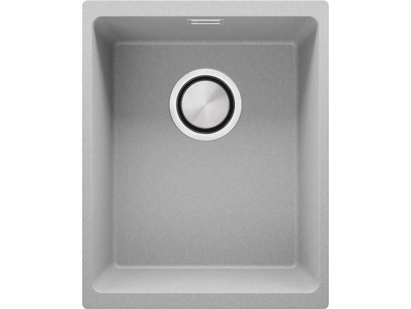 Кухненска Мивка от гранит модел Лондон 40 Slim 360 x 450 mm - сив