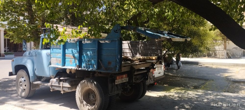 Вывоз строительного мусора. Ташкент. ЗИЛ