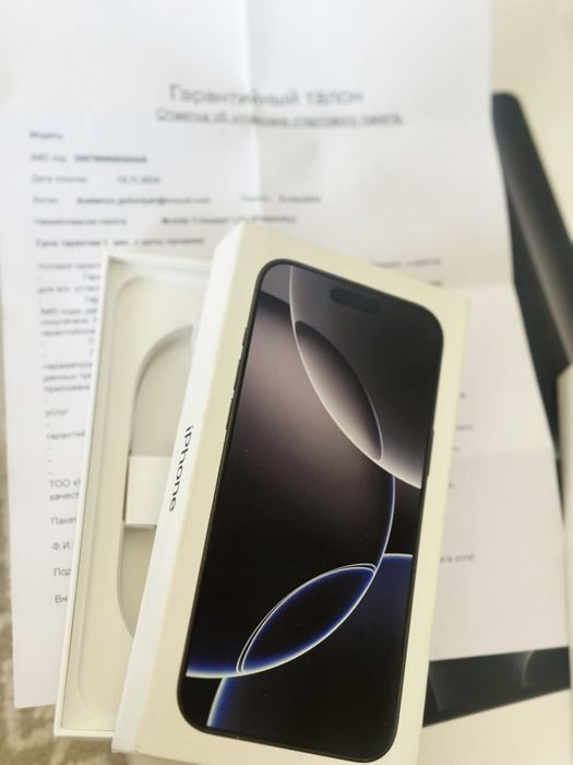 Iphon 16 Pro Max 512