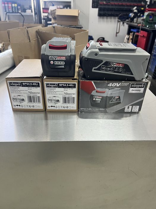 Акумулаторна батерия BPS4.0-40Li – 4AH / 40V / Scheppach BPS2.5-40Li