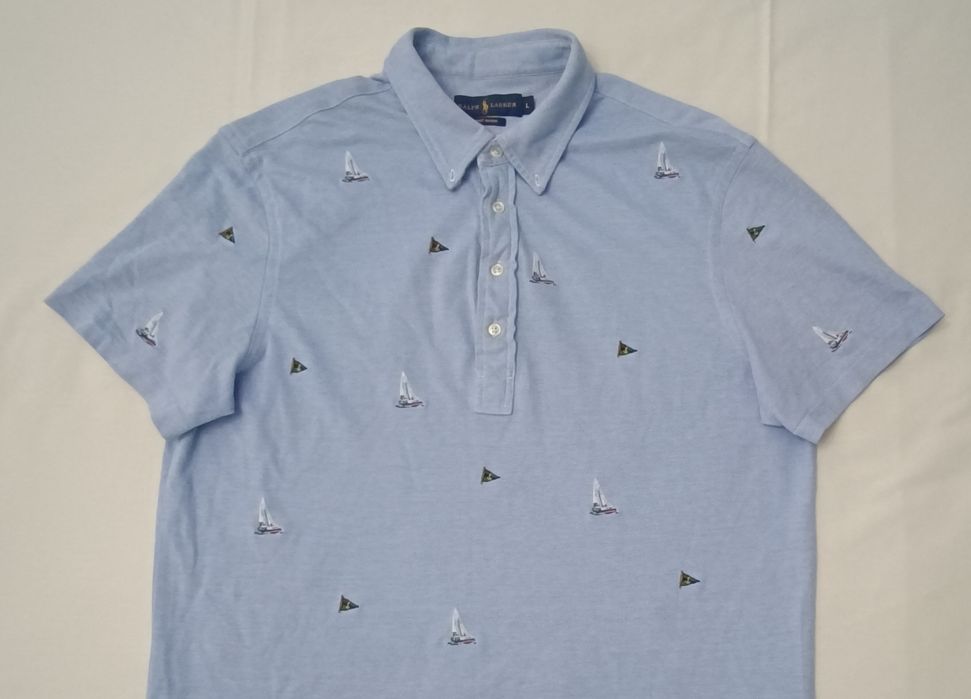 POLO Ralph Lauren Polo Shirt оригинална тениска L памучна поло фланелка