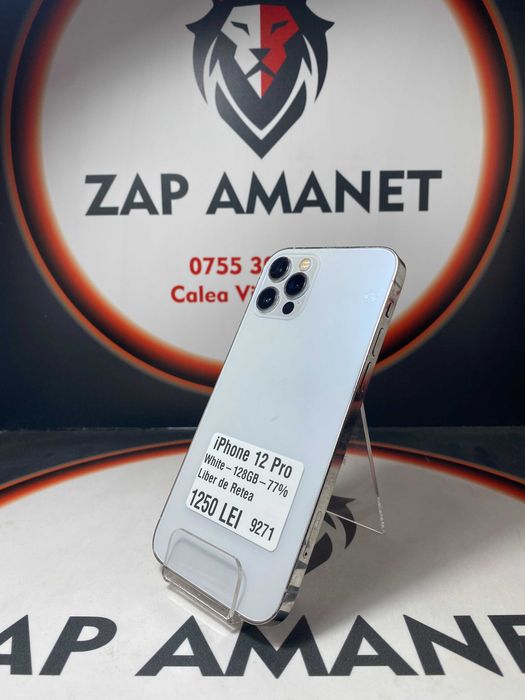 Zap Amanet Vitan - iPhone 12 Pro - White - 128GB - 77%