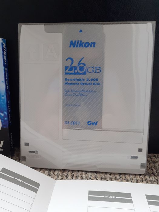 Nikon 2.6 Gb Magneto Optical Disk 5.25