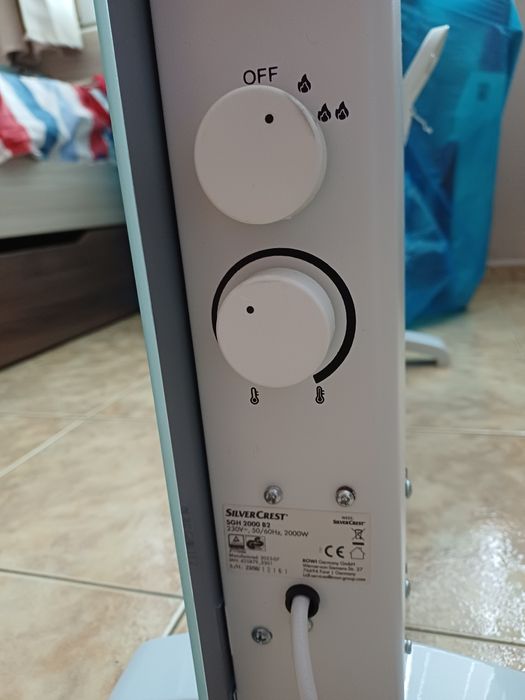 Стъклен конвектор 2000 W