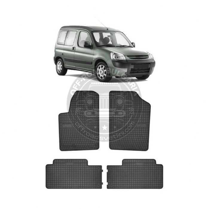 Полски Гумени стелки за пикап Peugeot Partner 1 Gen 1999 2010 година
