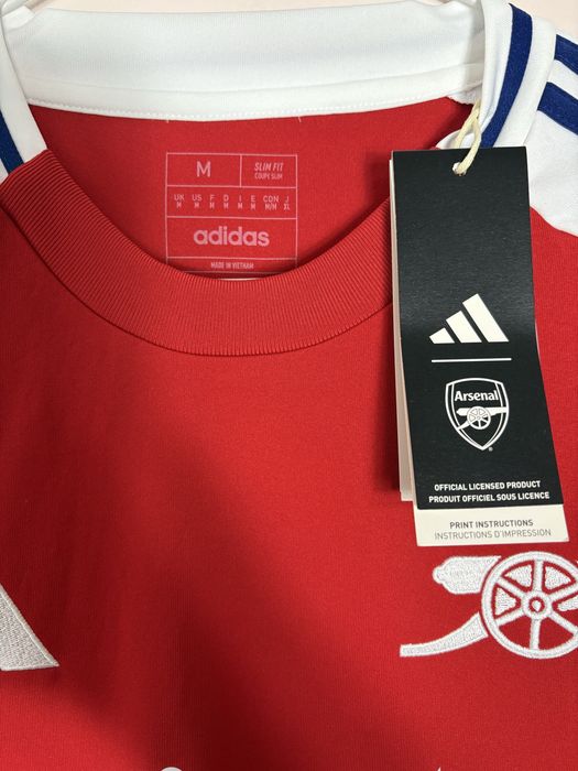 Фланелка на Арсенал (Уилиям Салиба) / Arsenal  x Adidas jersey